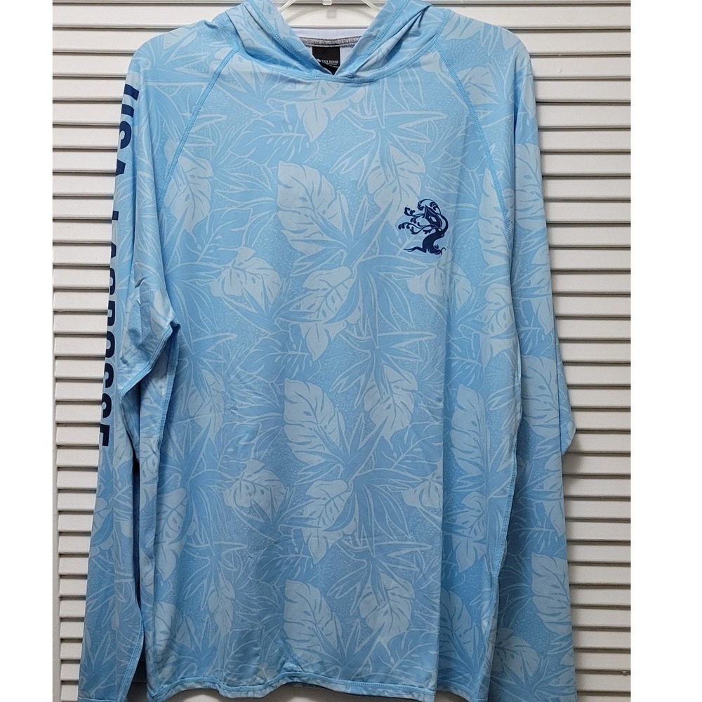 Sun Hoodie Mens Golf Fishing shirt UPF 50 Tree House Brewing USA Lacrosse Small